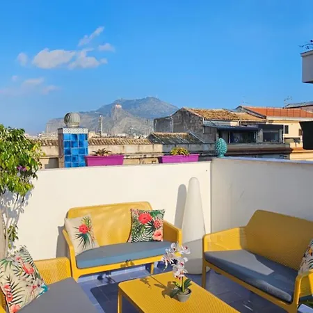 Large Terrace Near Politeama Palermo